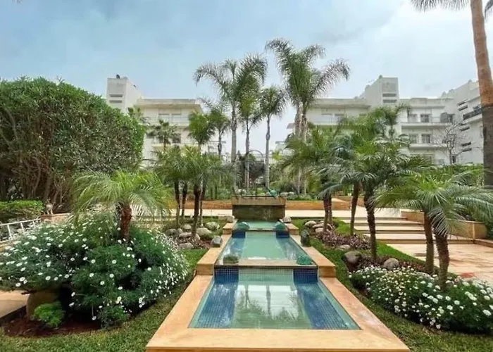 Luxueux Appartement Bay View Dans Une Residence Avec Magnifique Jardin